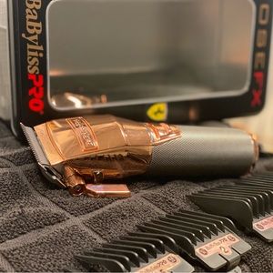 Babyliss Pro Rosegold FX clippers cord/cordless